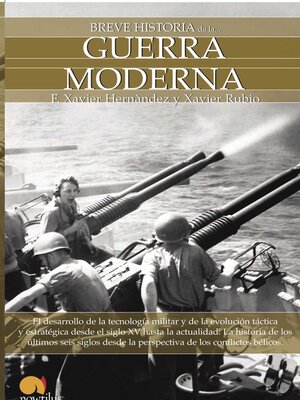 cover image of Breve historia de la guerra moderna